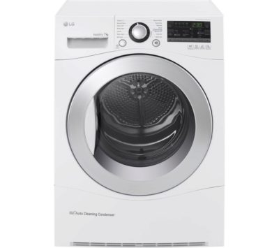 LG RC7055AH2M Condenser Tumble Dryer - White LG RC7055AH2M Condenser Tumble Dryer - White